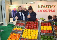 Ibán Martos y Carlos Glindemann, en el stand de Agro Red & Green.